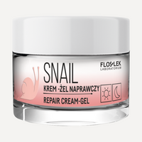 FLOSLEK LABORATORIUM SNAIL REPAIRING FACE CREAM-GEL, DAY AND NIGHT